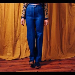 Vintage High Waisted Wide Leg pants